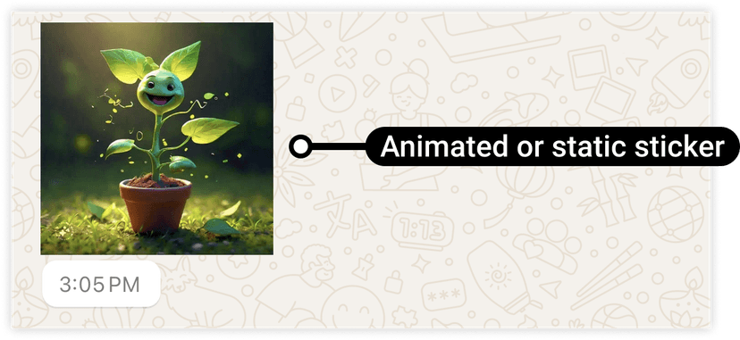 Sticker Message